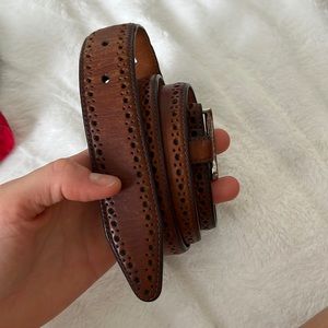 Johnston and Murphy belt